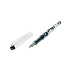 View more details about Pilot VPen Disposable Fountain Pen Black (Pack of 12)