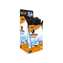 View more details about BIC Cristal Soft Medium Black Ballpoint Pen (Pack of 50)