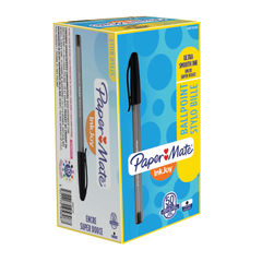 View more details about Paper Mate Black InkJoy 100 Ballpoint Pens (Pack of 50)