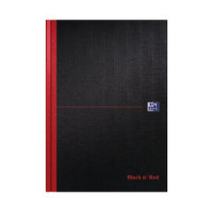 View more details about Black n’ Red A4 Hardback Casebound Notebook (Pack of 5 + 2 FREE)