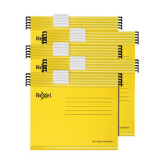 View more details about Rexel Classic Foolscap Yellow Suspension File (Pack of 25)