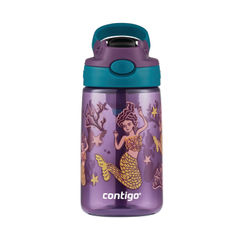 View more details about Contigo Easy Clean Autospout Bottle 14oz/420ml Purple Mermaids