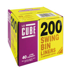 View more details about Le Cube Swing Bin Liners (Pack of 200)