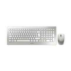 View more details about Cherry DW 8000 Ultra Flat Wireless Keyboard/Mouse Set White