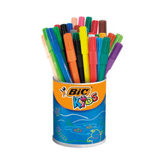 View more details about BIC Kids Visa Assorted Colours Felt Tip Pens (Pack of 36)