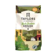 View more details about Taylors Rich Italian Roast and Ground Coffee 200g