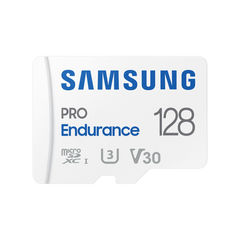 View more details about Samsung PRO Endurance MicroSDXC Card UHS-I Class 10 128GB White