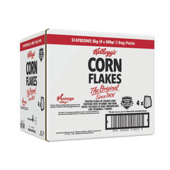 View more details about Kellogg's Cornflakes Bag 500g (Pack of 4)