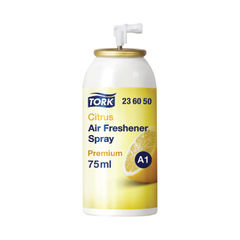 View more details about Tork 75ml Citrus A1 Air Freshener Spray Refill (Pack of 12)