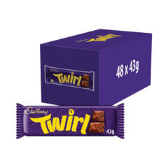 View more details about Cadbury 43g Twirl (Pack of 48)