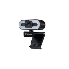 View more details about Verbatim AWC-02 Full HD 1080P Autofocus Webcam Microphone/Light