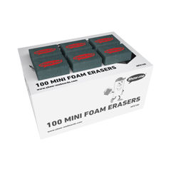 View more details about Show-me Mini Foam Whiteboard Eraser (Pack of 100)