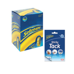 View more details about Sellotape Original Golden (Pack of 6) plus a FREE Sellotape Sticky Tack 45g