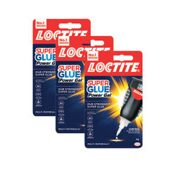 View more details about Loctite Super Glue Power Gel 4g 3 For 2 (Pack of 3)