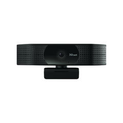 View more details about Trust TW-350 4K Ultra HD Webcam with 2 Integrated Microphones Black