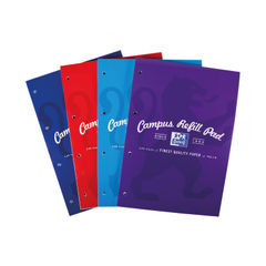 View more details about Oxford Campus A4 Headbound Refill Pad