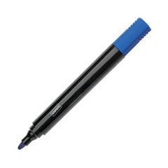 View more details about Staples Blue Bullet Tip Permanent Marker (Pack of 10)