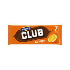 View more details about McVities Club Orange Biscuit Bars (Pack of 7)