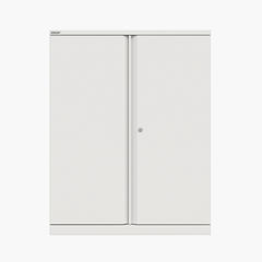 View more details about Bisley Essentials Office Cupboard 1000x470x1270mm Traffic White