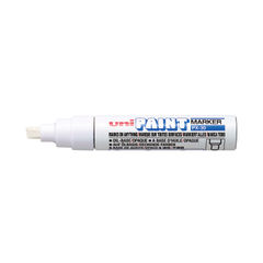 View more details about Unipaint PX-30 Paint Marker Broad Chisel White (Pack of 6)