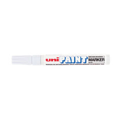 View more details about Unipaint PX-20 Paint Marker Medium Bullet White (Pack of 12)