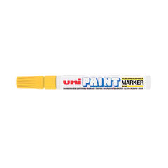 View more details about Unipaint PX-20 Paint Marker Medium Bullet Yellow (Pack of 12)
