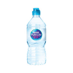 View more details about Nestle Pure Life Water 75cl Bottle Sport Cap (Pack of 15)