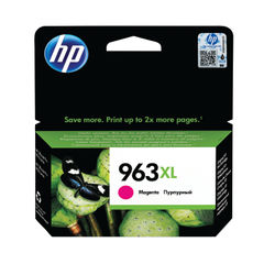 View more details about HP 963XL High Capacity Magenta Ink Cartridge - 3JA28AE