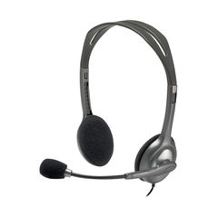 View more details about Logitech H110 Black Headset