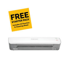 View more details about Fellowes Ion A4 White/Grey Laminator