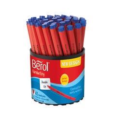 View more details about Berol Blue Handwriting Pen (Pack of 42)