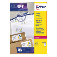 View more details about Avery White QuickPEEL Laser Address Labels 99.1x38.1mm (Pack of 560)