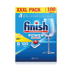 View more details about Finish Power Essential Dishwasher Tabs Lemon (Pack of 100)
