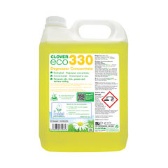 View more details about Clover 5 Litre Eco 330 Concentrate Degreaser (Pack of 2)