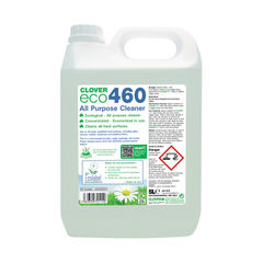 View more details about Clover 5 Litre Eco 460 All Purpose Cleaner (Pack of 2)