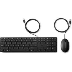 View more details about HP Wired Desktop 320MK Mouse and Keyboard