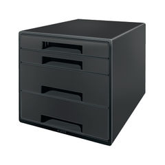 View more details about Leitz Recycle Black 4-Drawer Cabinet