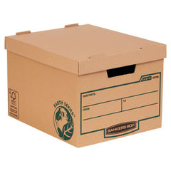 View more details about Bankers Box Brown R-Kive Storage Boxes (Pack of 10)