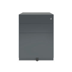 View more details about Bisley Note Grey Pedestal 3 Combination Drawer 420x565x567mm