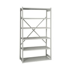 View more details about Bisley 1000x300mm Grey Shelving Starter Kit