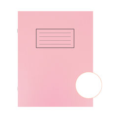 View more details about Silvine Pink 229 x 178mm Exercise Books (Pack of 10)