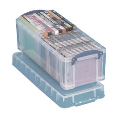 View more details about Really Useful 6.5L Plastic Storage Box Clear