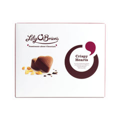 View more details about Lily O'Briens Crispy Hearts Chocolates Pouch 137g