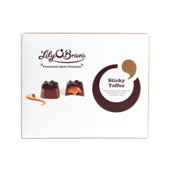 View more details about Lily O'Briens Sticky Toffee Chocolates Pouch 145g