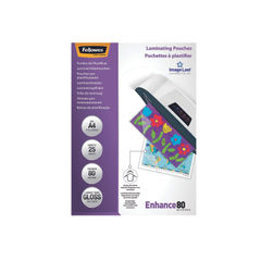 View more details about Fellowes A4 Enhance Laminating Pouches 160 Micron (Pack of 25)