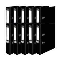 View more details about Pukka Brights A4 Black Lever Arch File (Pack of 10)