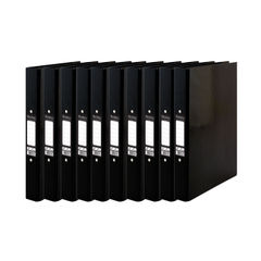 View more details about Pukka Brights Ringbinder A4 Black (Pack of 10)