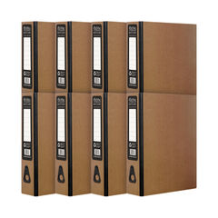 View more details about Pukka Foolscap Recycled Kraft Box Files (Pack of 8)