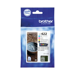 View more details about Brother LC422 Multipack Ink Cartridges CMYK