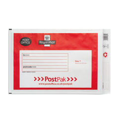 View more details about Post Office Postpak Size 7 Bubble Envelopes (Pack of 100)